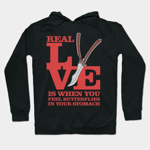 The Real Love Hoodie by Daltoon